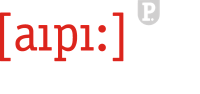 Logo aipi: verbindet.